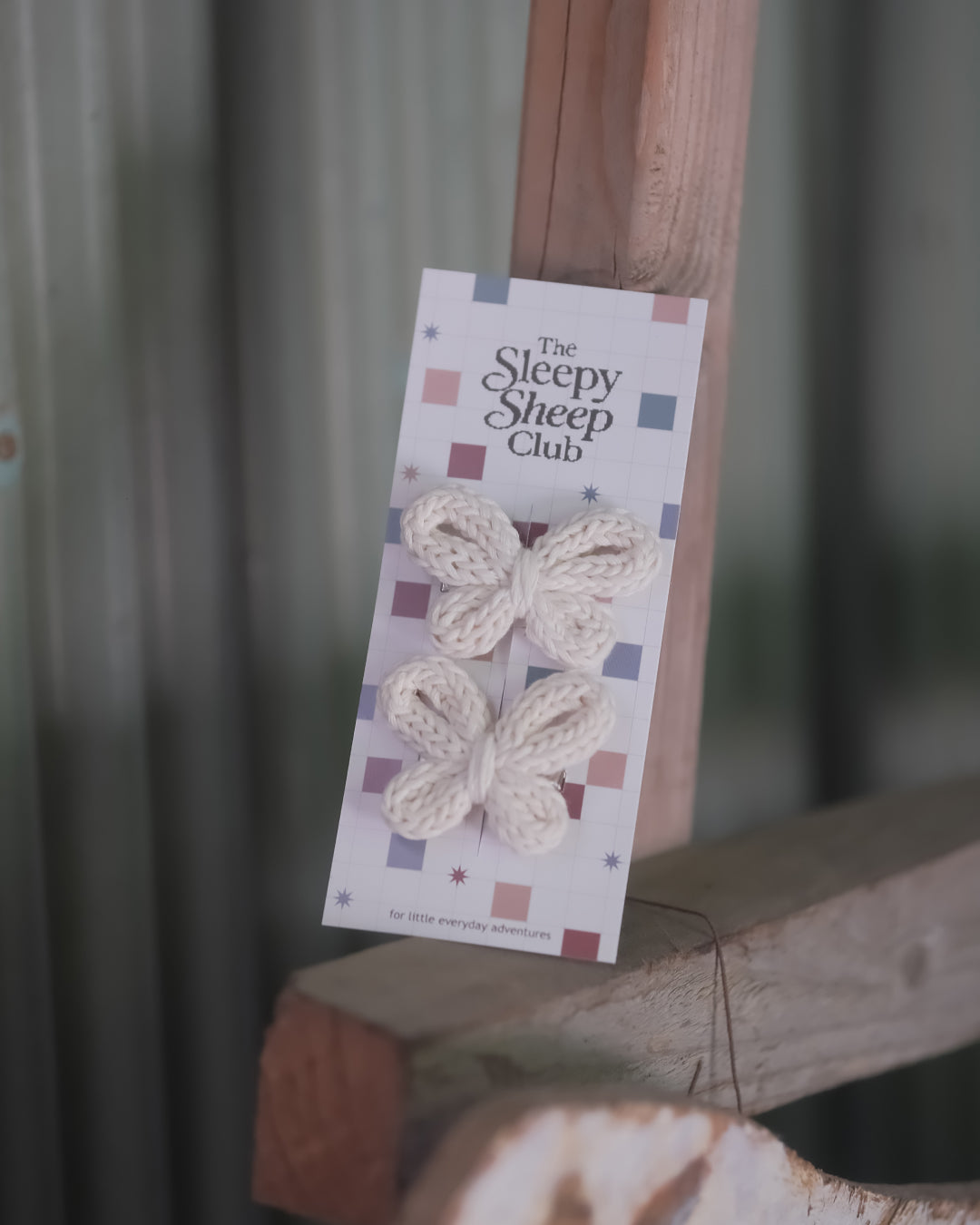 Flutter Bow - Natural Collection -