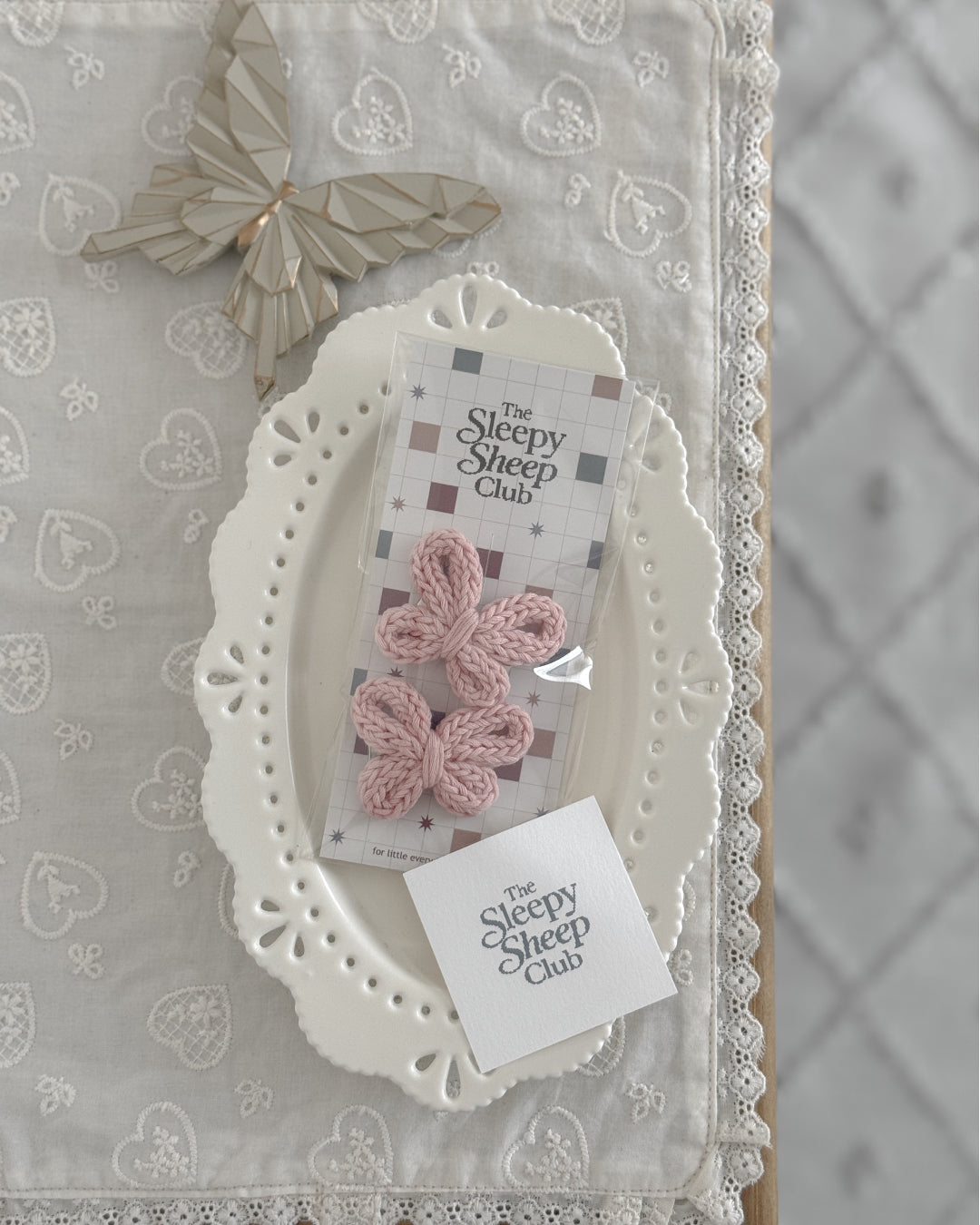 Flutter Bow - Pink Collection -